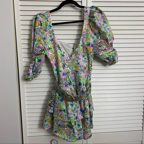 NWOT For Love & Lemon Jardine Mini Dress - Picture 7 of 10